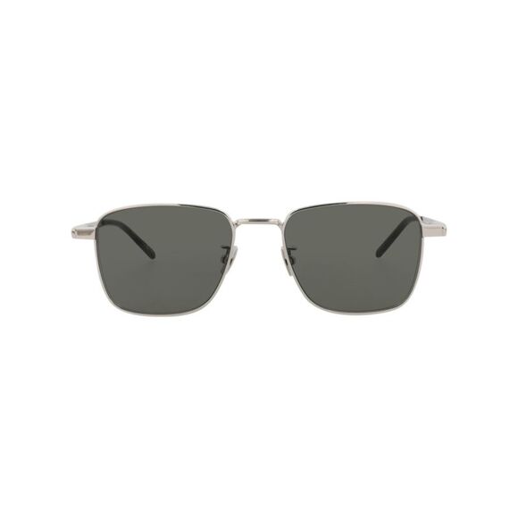 Saint Laurent Square-Frame Metal Sunglasses Silver Unisex-Adult - Picture 1 of 6